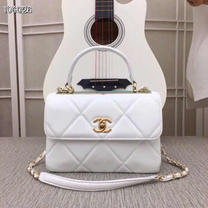 Ch**el top handle bags